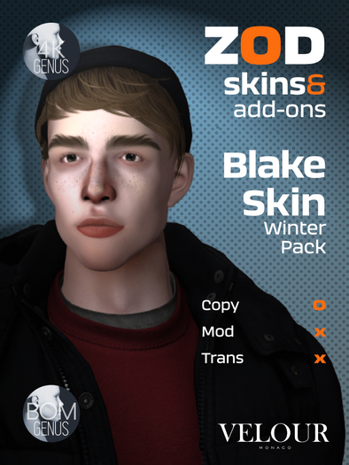 ZOD GENUS_Blake_4K BoM [WINTER PACK]