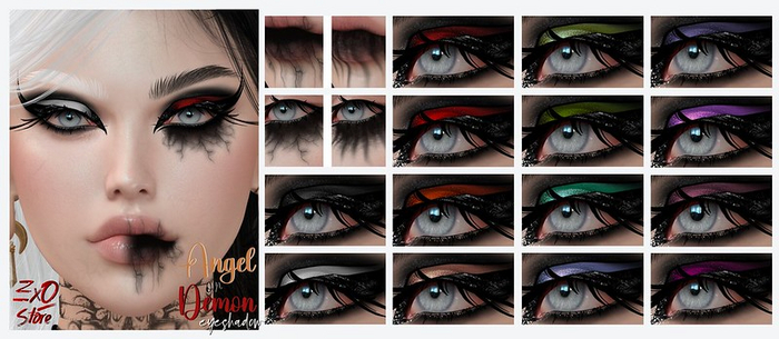 +EXO+ GODNESS OR DEMON EYESHADOW EVOX