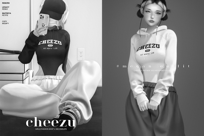 cheezu. megan bodysuit : demo