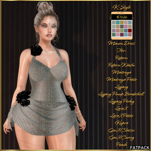 [K-Style] MANON DRESS - FATPACK #2