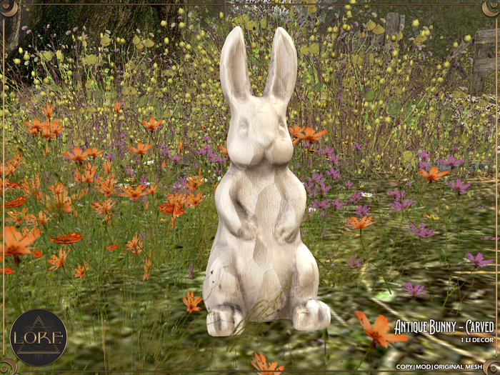 LORE Antique Bunny [carved]
