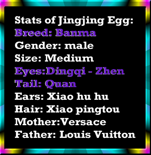 Jingjing egg v1.33: 