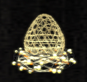 *O::U::T* EASTER LIGHT EGG GOLD  **50LS IN SALE @THE MAINSTORE