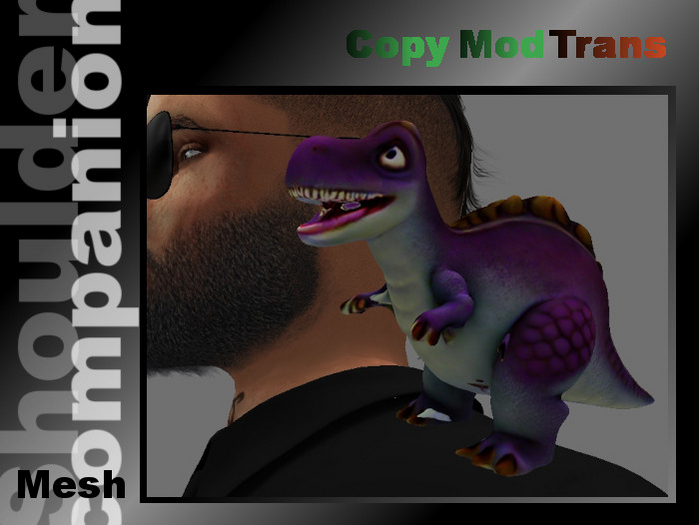 Tyrannosaurus (shoulder companion)