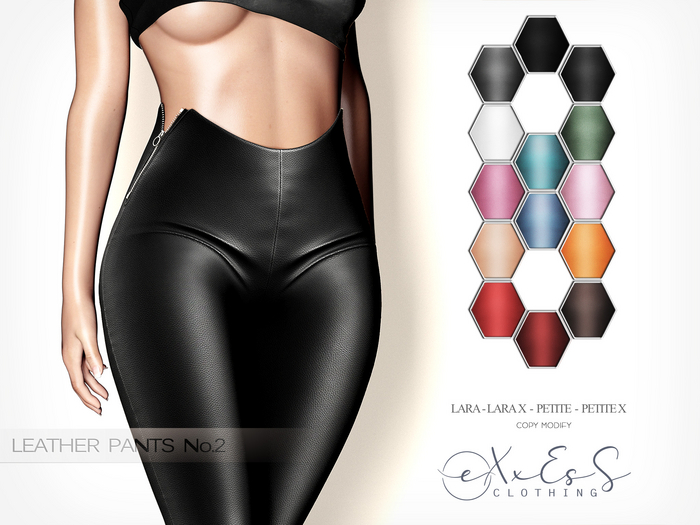 eXxEsS : Leather Pants 2 ║Lara/LaraX║