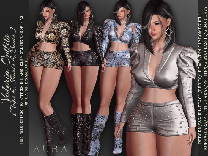 [Aura Design] Valeria Outfit - FATPACK