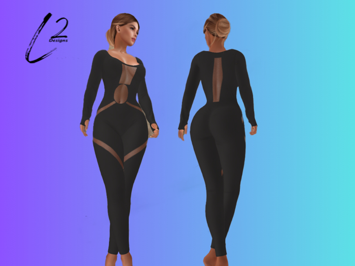 L2 Designs - Bodysuit - Black