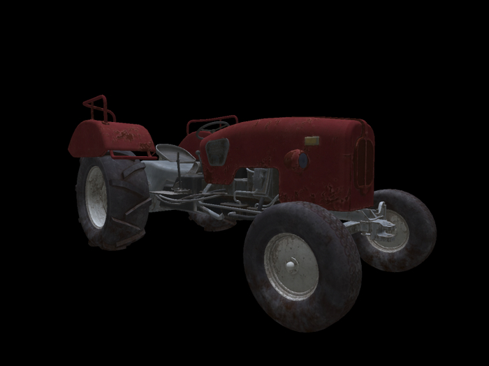 Weathered Tractor