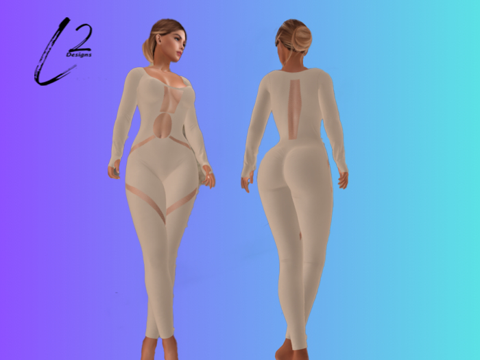 L2 Designs - Bodysuit - Nude