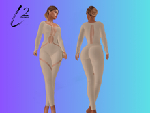 L2 Designs - Bodysuit - Nude