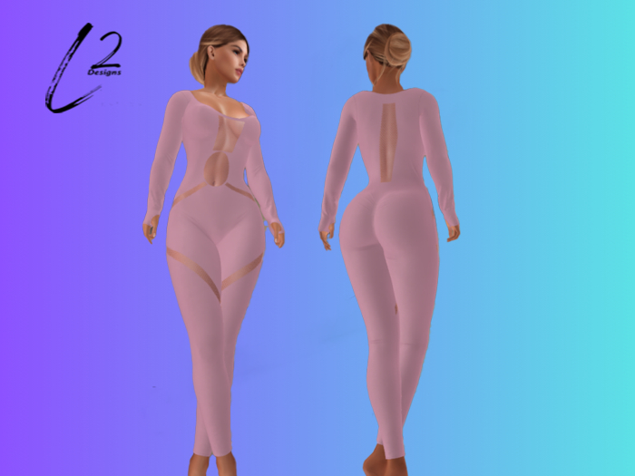 L2 Designs - Bodysuit - Rose