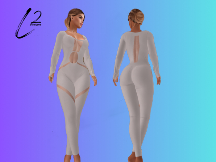 L2 Designs - Bodysuit - White