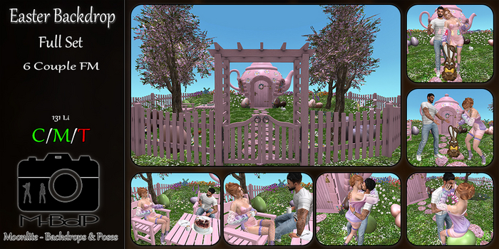 M-BdP :: Easter Backdrop - Full Set - Unpacker HUD (wear)