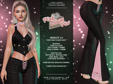 Margot Western Barbie Outfit 2.0 [MEGAPACK] - Maitreya Lara • LaraX • Petite • PetiteX • Legacy • Reborn Clothing