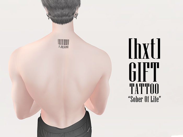 [hxt]Tattoo Gift - Sober Of Life