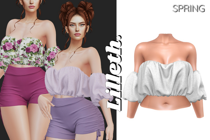 Lilleth. SPRING Top Prints Waifus
