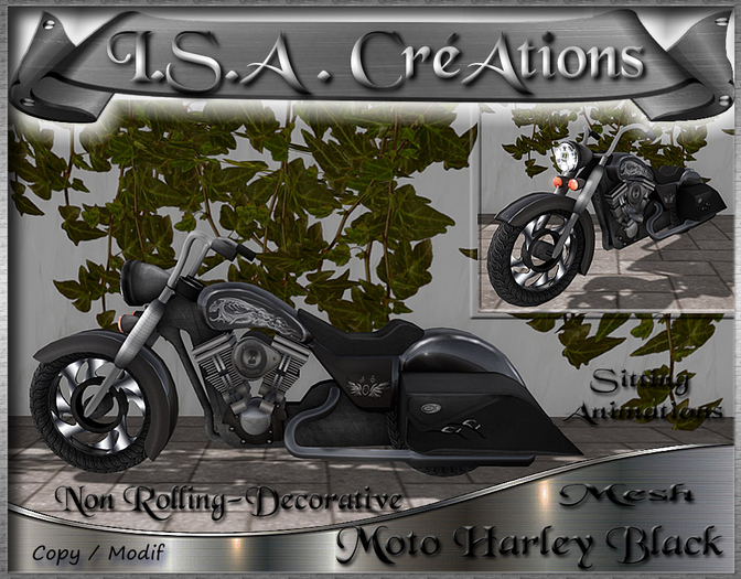 Moto Black * Mesh * BOX