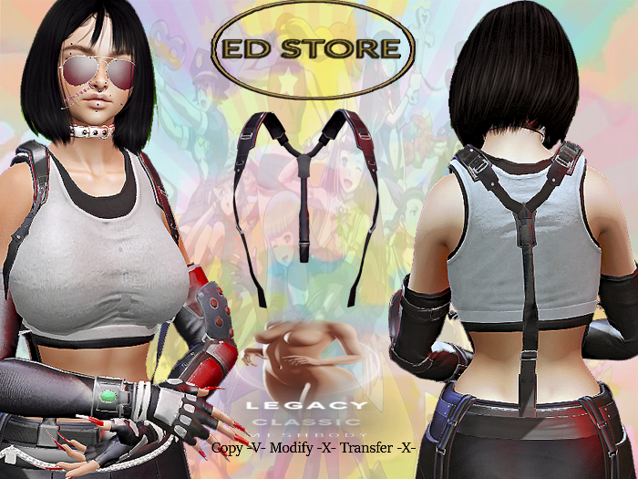 EDStore - Suspenders -Edition Lockhart Style -Black HD-(Legacy)