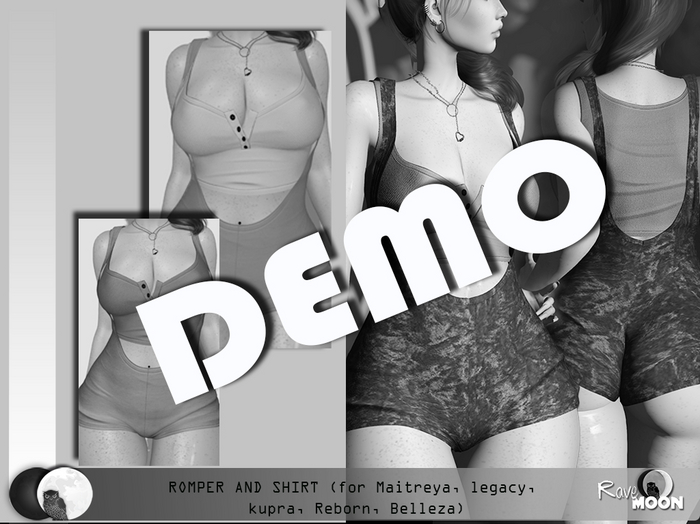 ^^RaVe MooN^^TOP&ROMPER -DEMO- (ML, LG, R, K, B)
