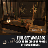DIORA Fable FULL SET W/RARES (PG+Adult)