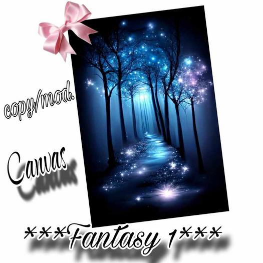Canvas ***Fantasy 1*** sales box