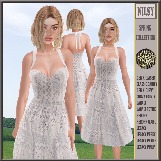 COTTON LACE DRESS