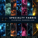 Made by Porter - Specialty Fabric - Glowing Dandelion
