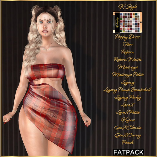 [KStyle] POPPY DRESS - FATPACK #4