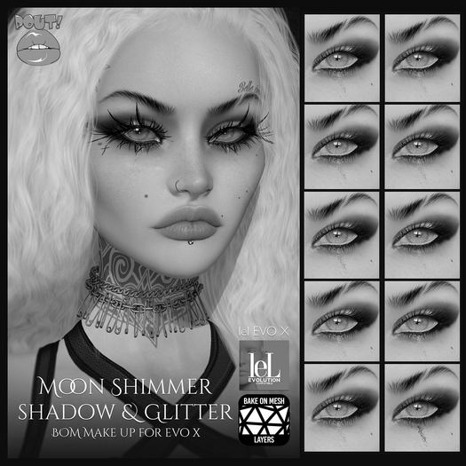[POUT!] Moon Shimmer Shadow & Glitter - DEMO