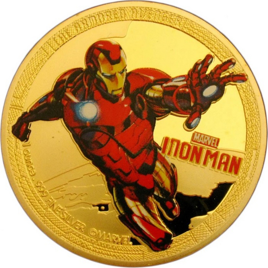 Superhero Coin-Ironman*