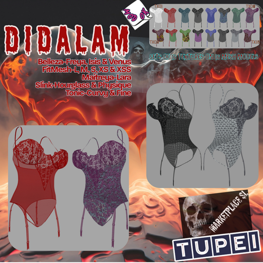 TuPei  DiDalam Suit - Set of 16 for Belleza-Isis