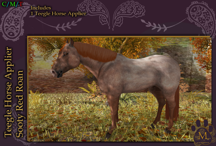 *M* TH Sooty Red Roan Unpacker