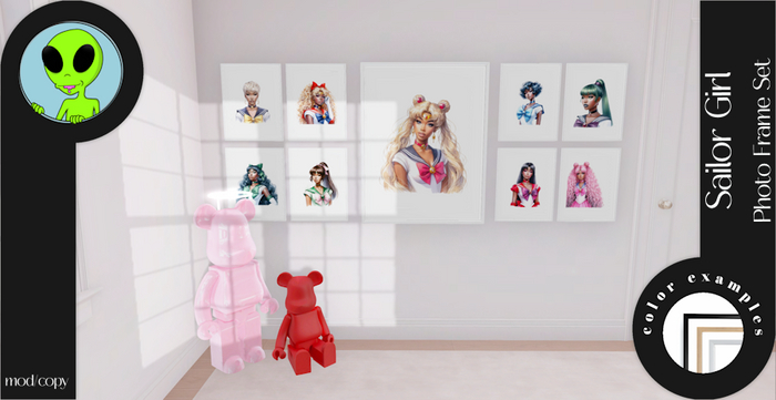 Gnarly. - Sailor Girls Frame Set White