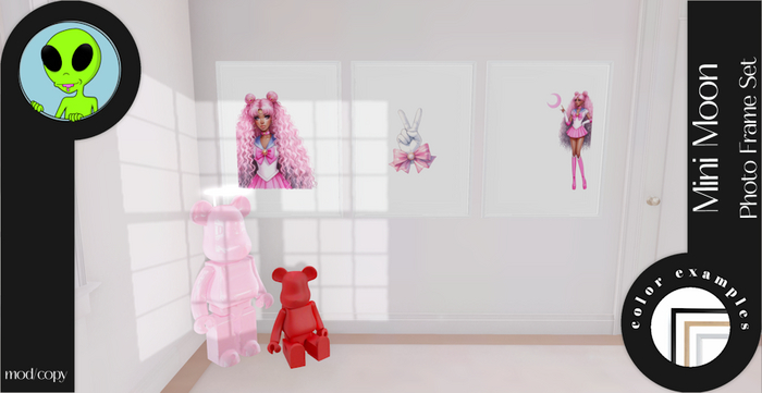 Gnarly. - Mini Moon Frame Set Black