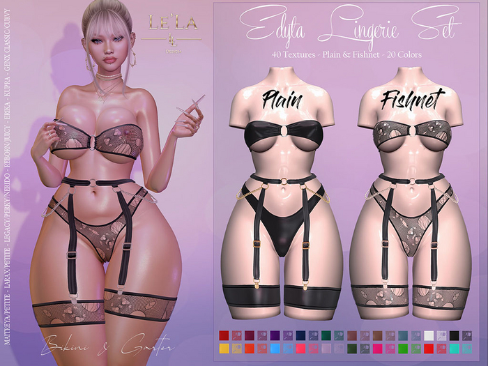 {Le'La} Edyta Set - LaraX Update