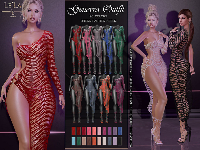 {Le'la} Genevra Outfit  - LaraX Update