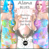GoodVibes Alana Blues Dresses