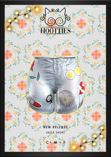 [-Hootties-] Legacy Female - Short Blue