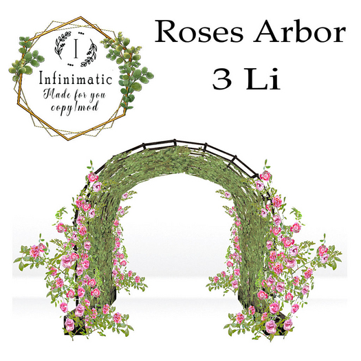 roses arbor bagged