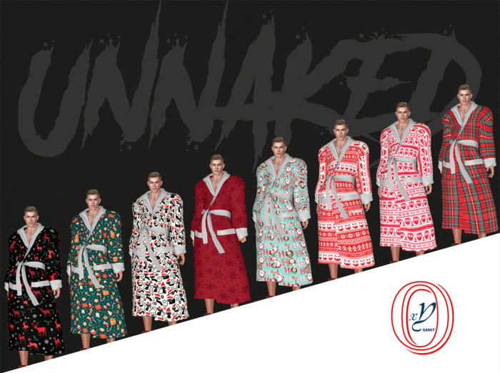 UNNAKED / BATHROBE / GAMIT / XMAS PACK
