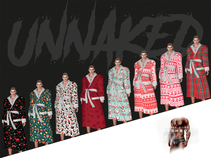 UNNAKED / BATHROBE / LEGACY / XMAS PACK