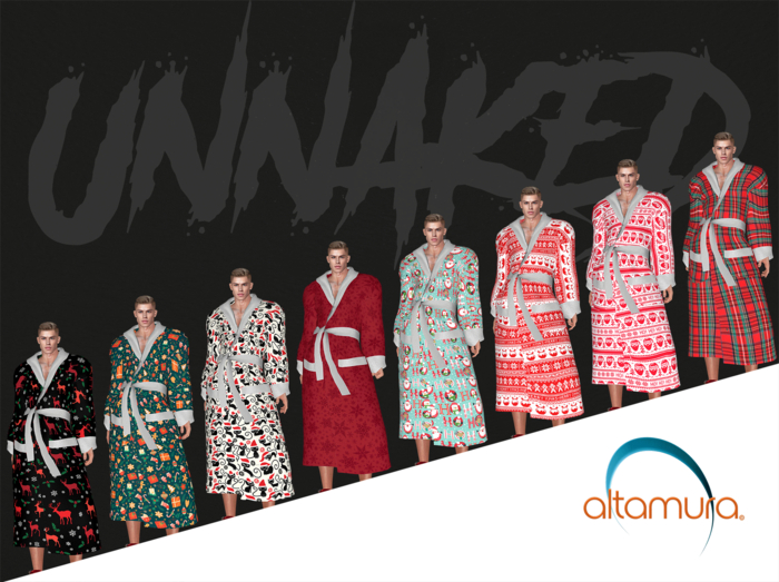 UNNAKED / BATHROBE / ALTAMURA / XMAS PACK