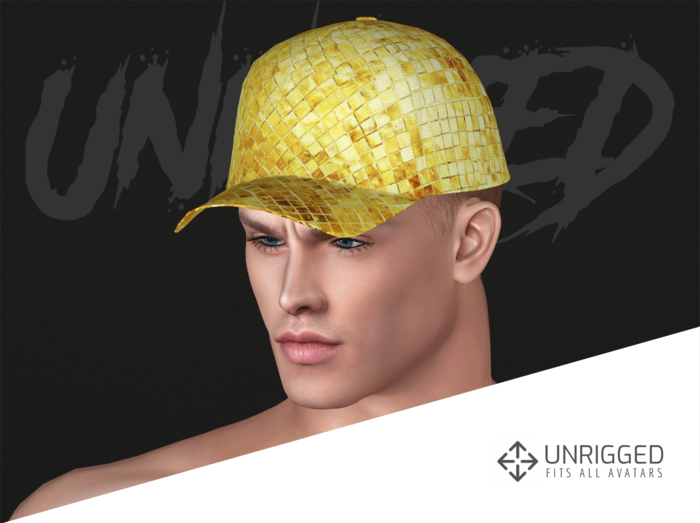 :: UNNAKED :: CAP :: Golden