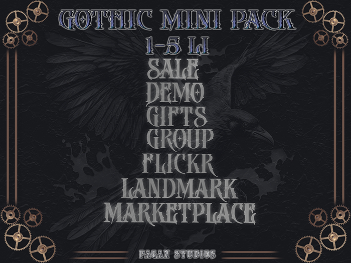 Pagan Studios - Gothic Mini Pack