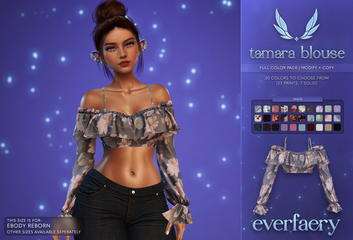 everfaery - tamara blouse (Reborn)
