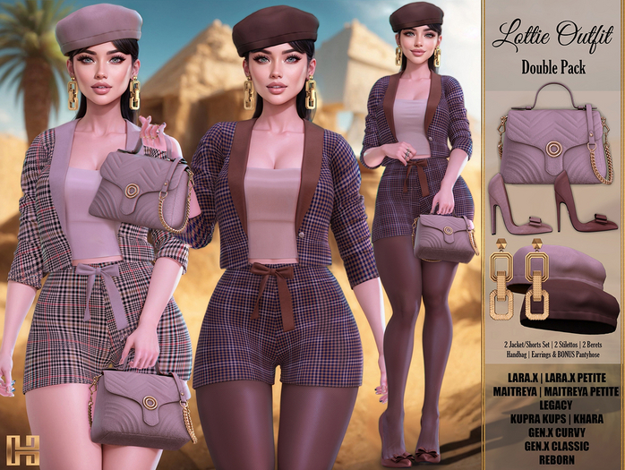 [hh] Lottie Outfit Double Pack