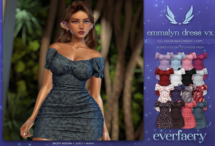 everfaery - Emmalyn Dress VX (Reborn)