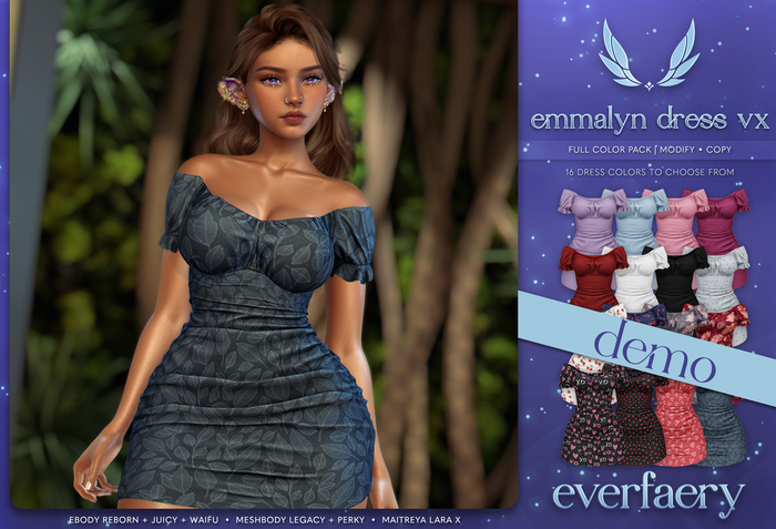 everfaery - Emmalyn Dress VX: DEMO