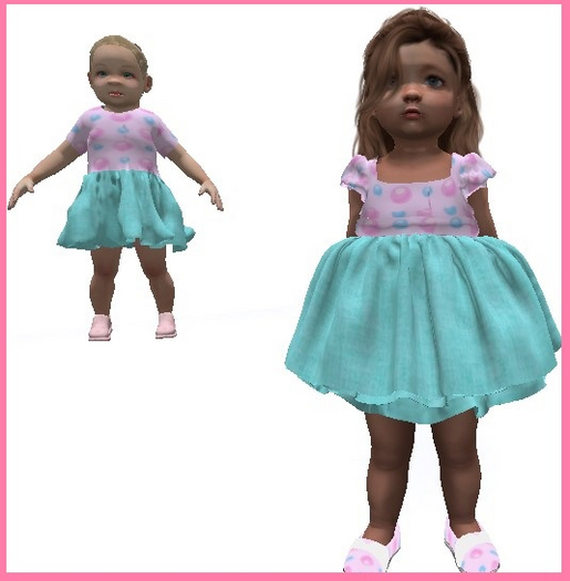 TTV Babydoll Matching Bubbles