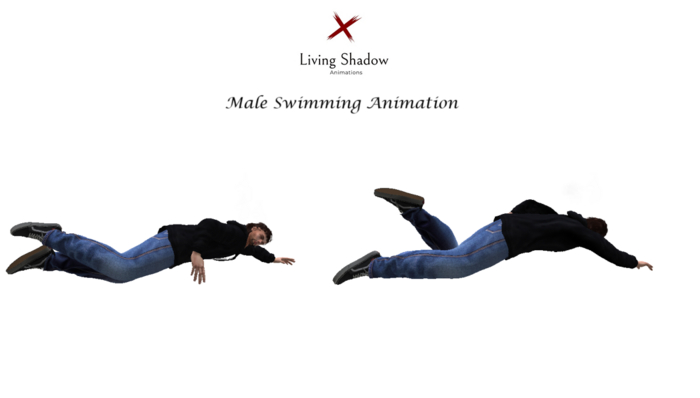 .:Living Shadow:. Male Swimming Animation Full Perm